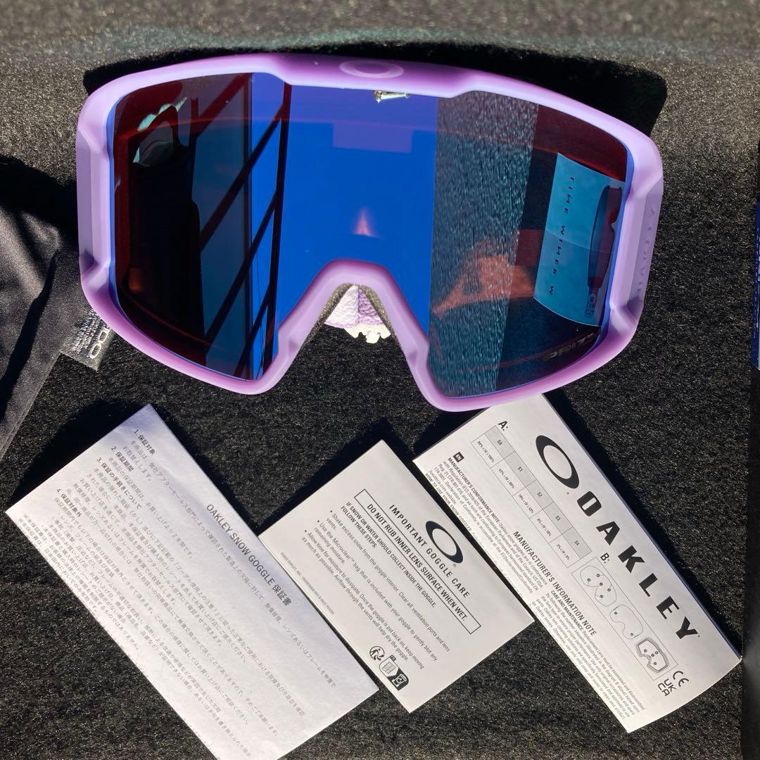 新品未使用　オークリースノーゴーグル　スノーゴーグル　ラインマイナーM ゴーグル