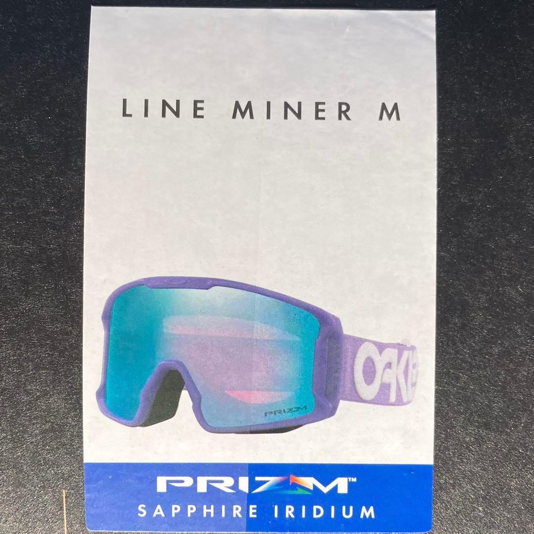 新品未使用　オークリースノーゴーグル　スノーゴーグル　ラインマイナーM ゴーグル