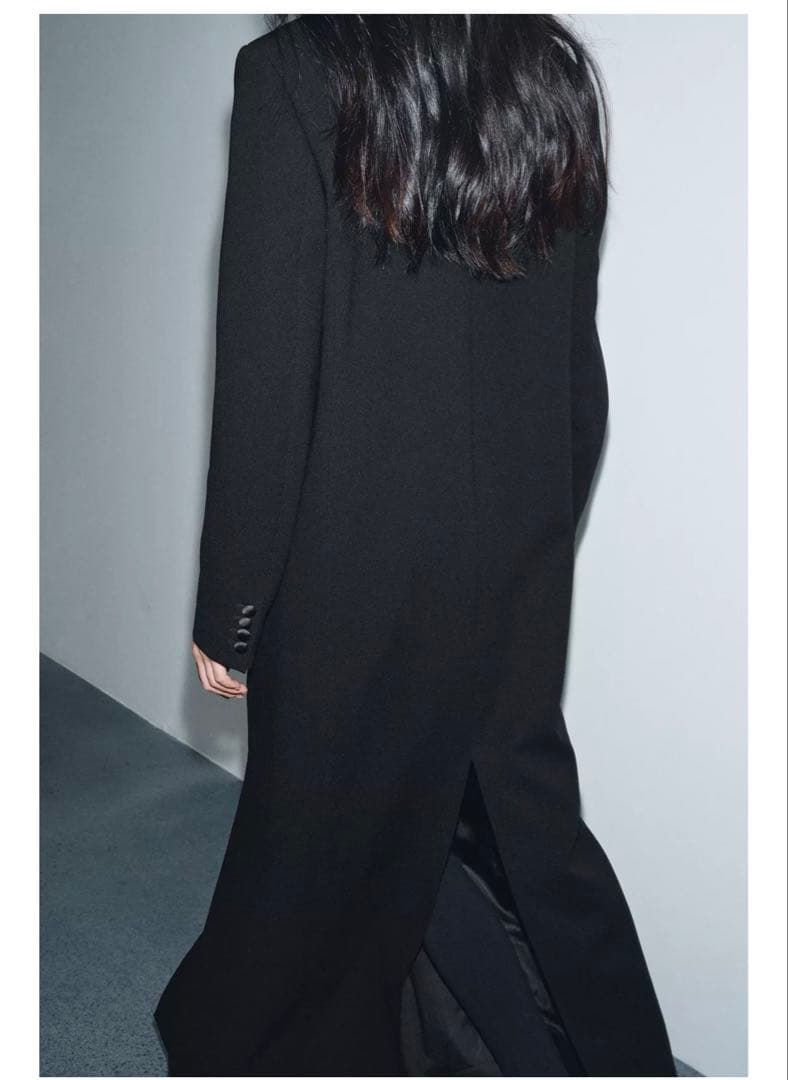 ZARA ZW COLLECTION タキシードカラーレヴィタコートM