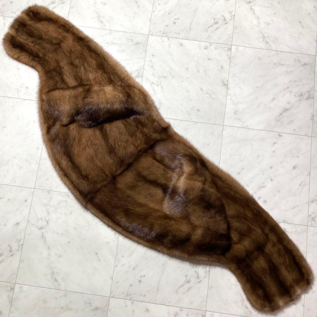 Christina Bahn✨デミバフミンク リアルファー ショール 毛並み◎