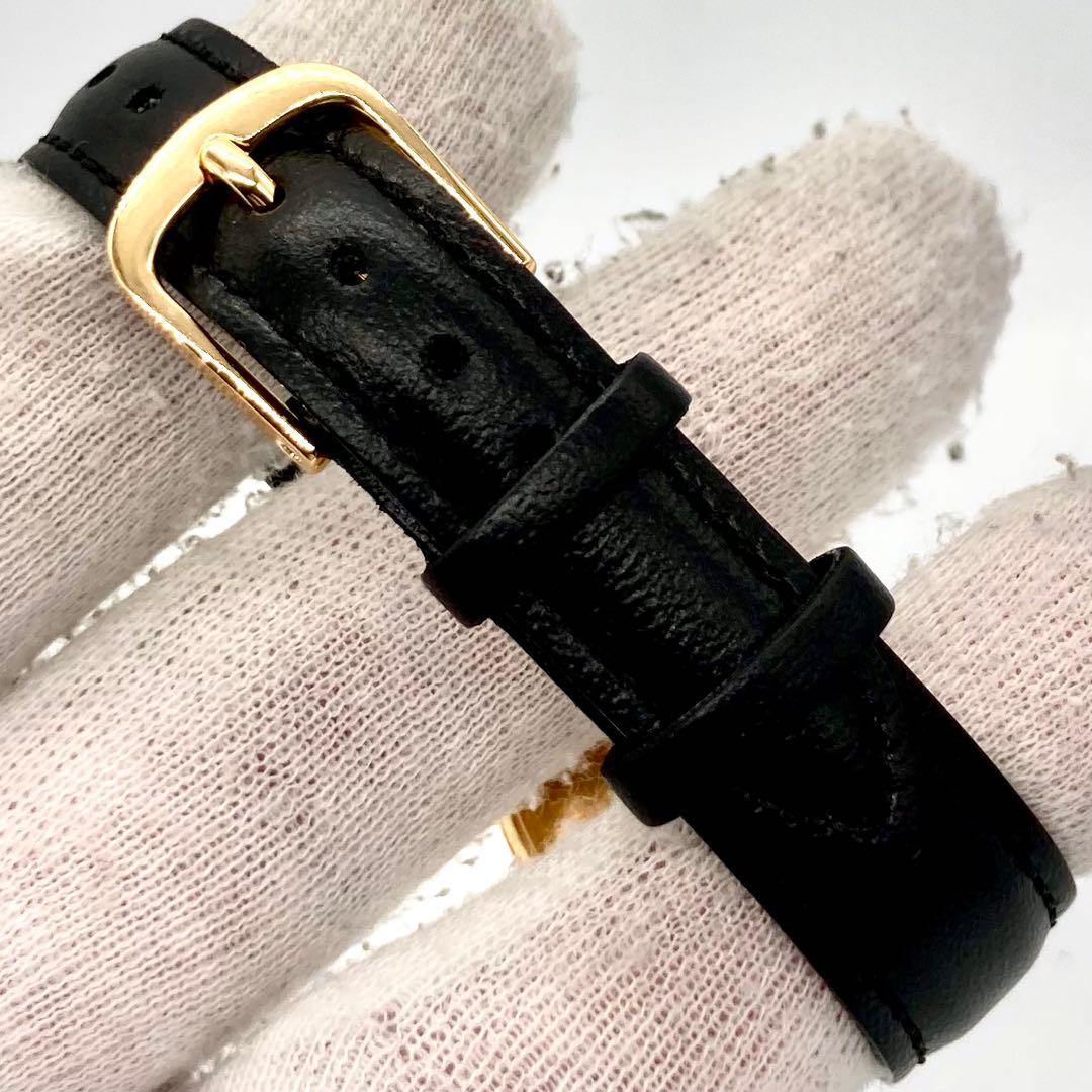 【稼動】 ディオール 腕時計 3005 クォーツ レディースウォッチ ゴールド