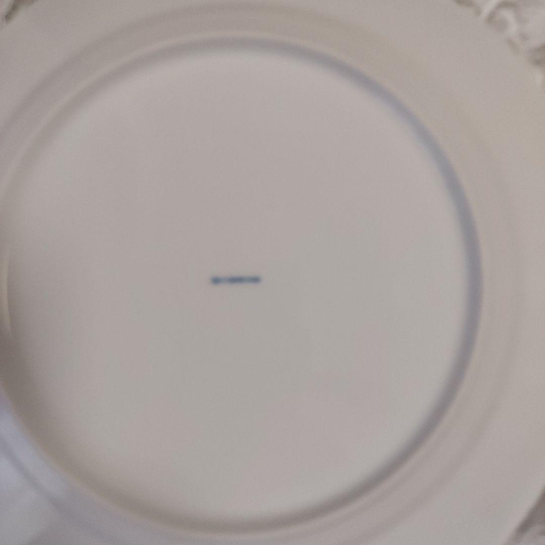 KPM ディナープレート ロカイユ 26cm　白磁