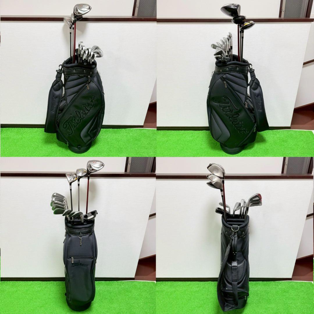 レフティー TaylorMade メンズゴルフクラブ13本セット　タイトリスト