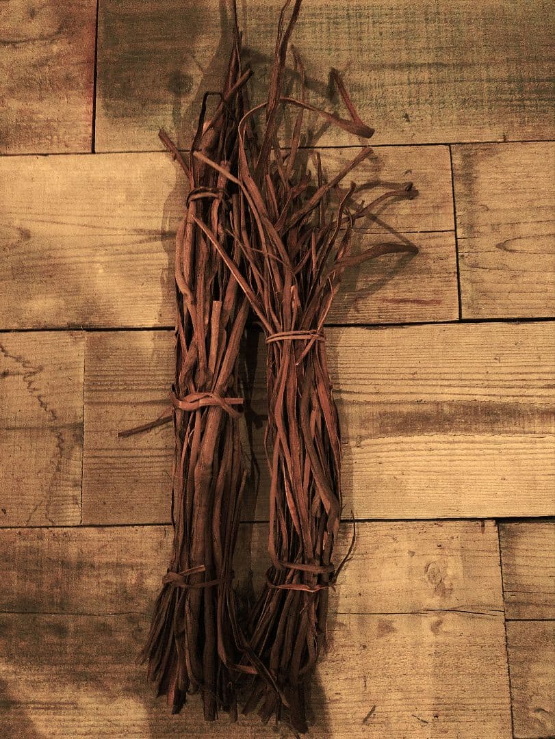 kumi信州安曇野の山葡萄かごバック 底部のみ。里山手仕事