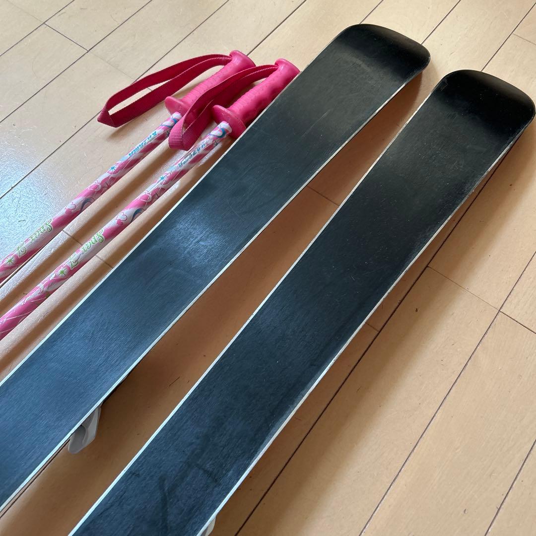 スキーセット　スキー板120センチ　スキーブーツ21センチ　23センチに変更可能