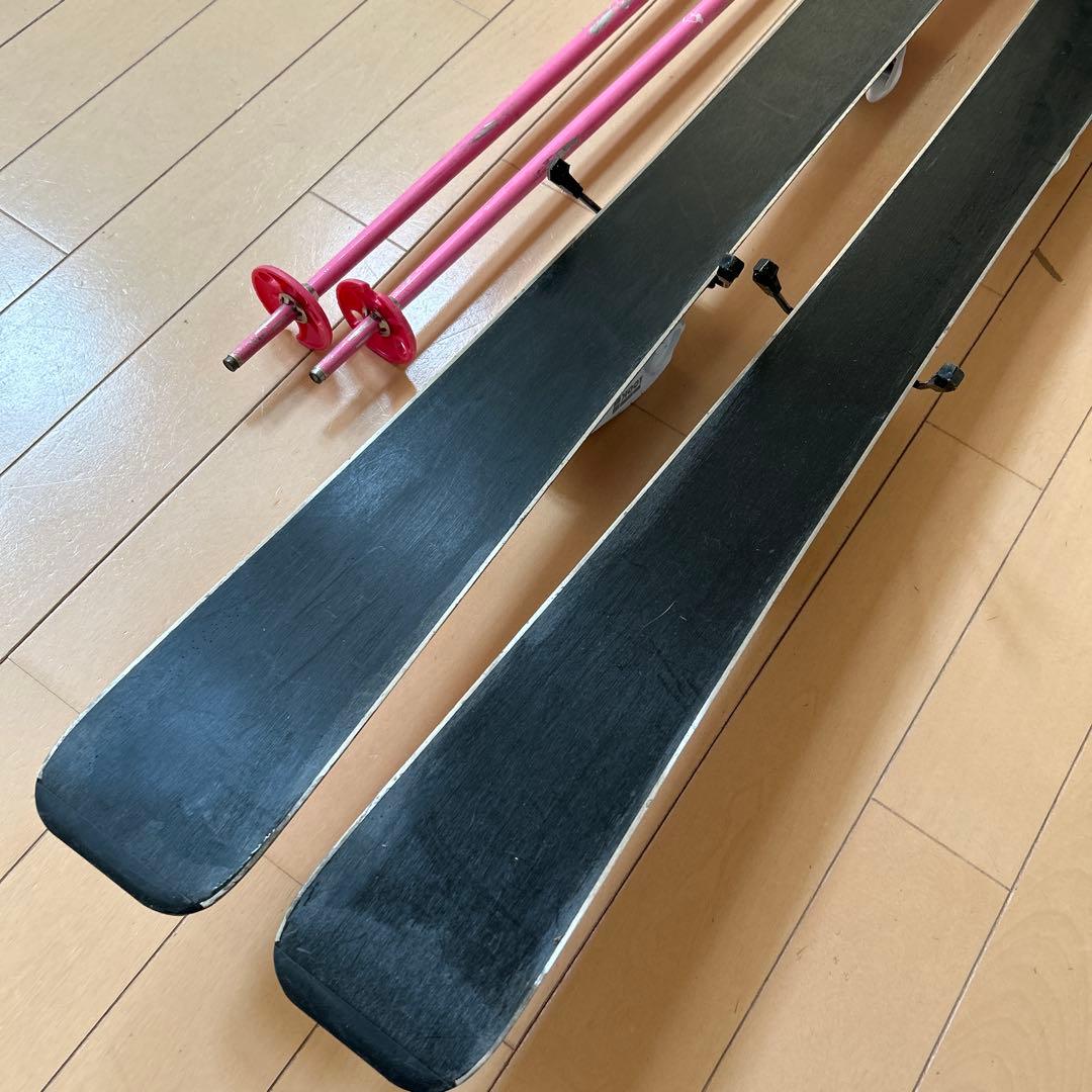 スキーセット　スキー板120センチ　スキーブーツ21センチ　23センチに変更可能