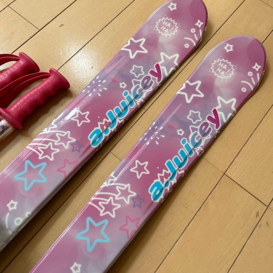 スキーセット　スキー板120センチ　スキーブーツ21センチ　23センチに変更可能