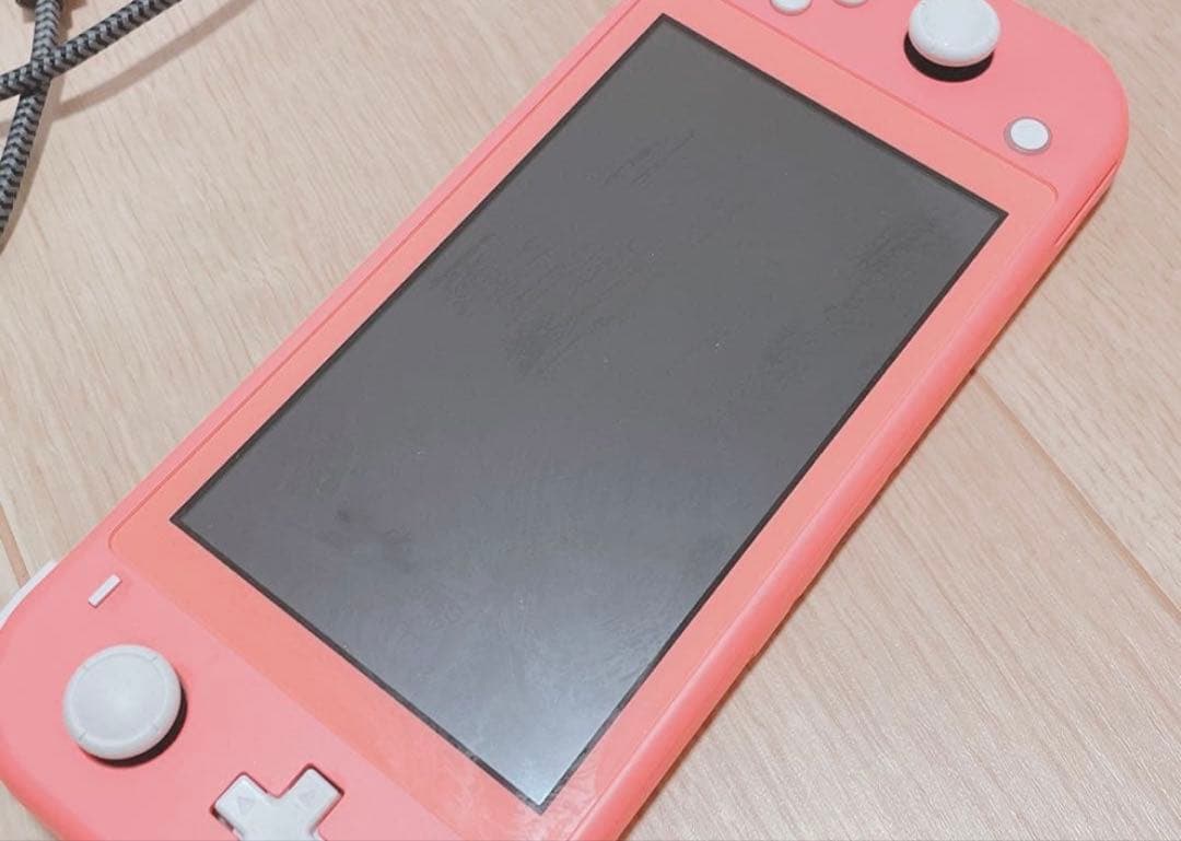 Nintendo Switch Lite ピンク 本体 モンハン付き