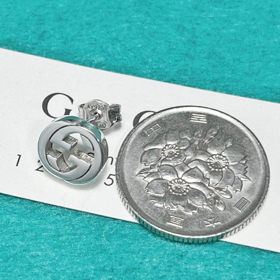 美品　GUCCI インターロッキングピアス　片耳