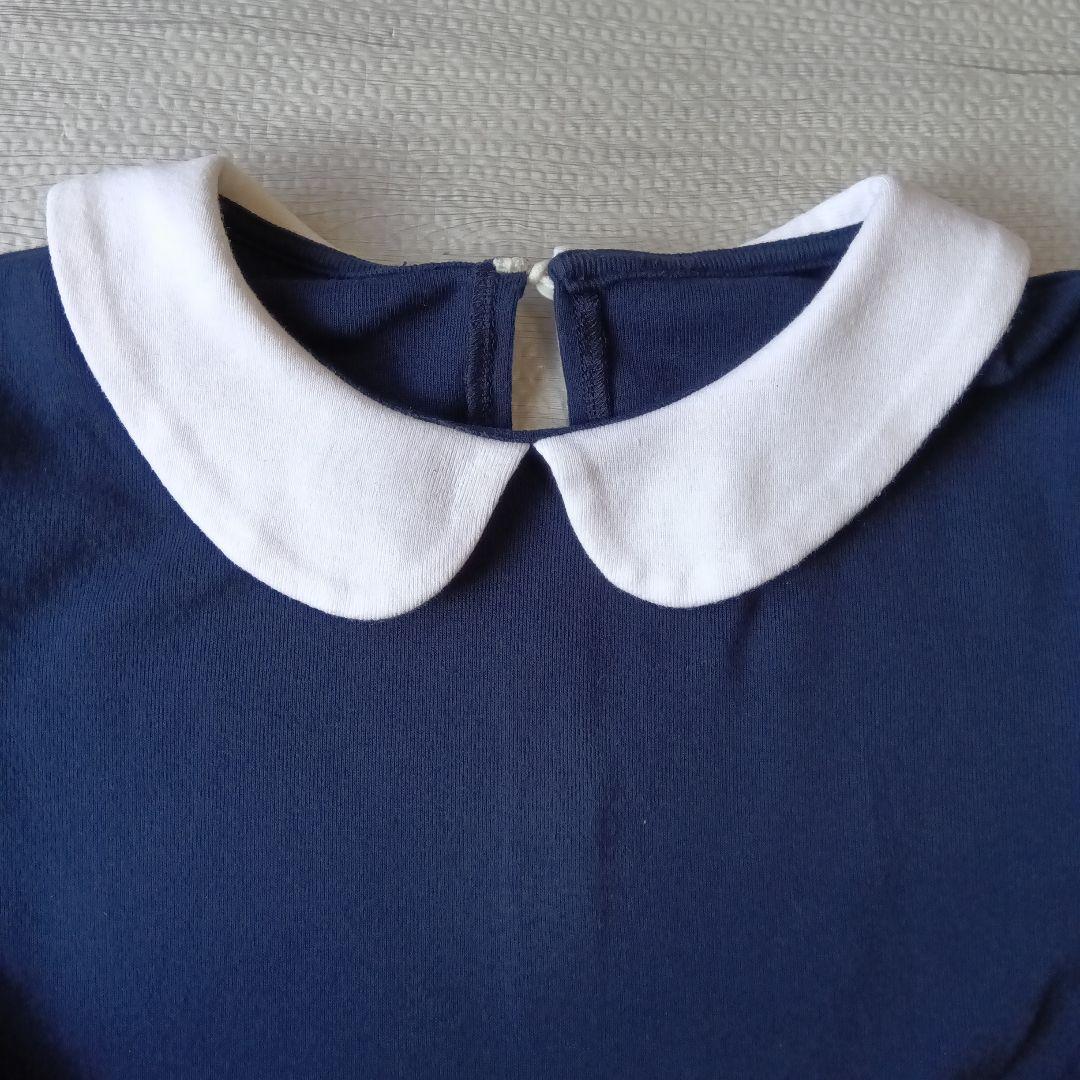 【美品】AMICA・kids 135cmネイビーセレモニーワンピース