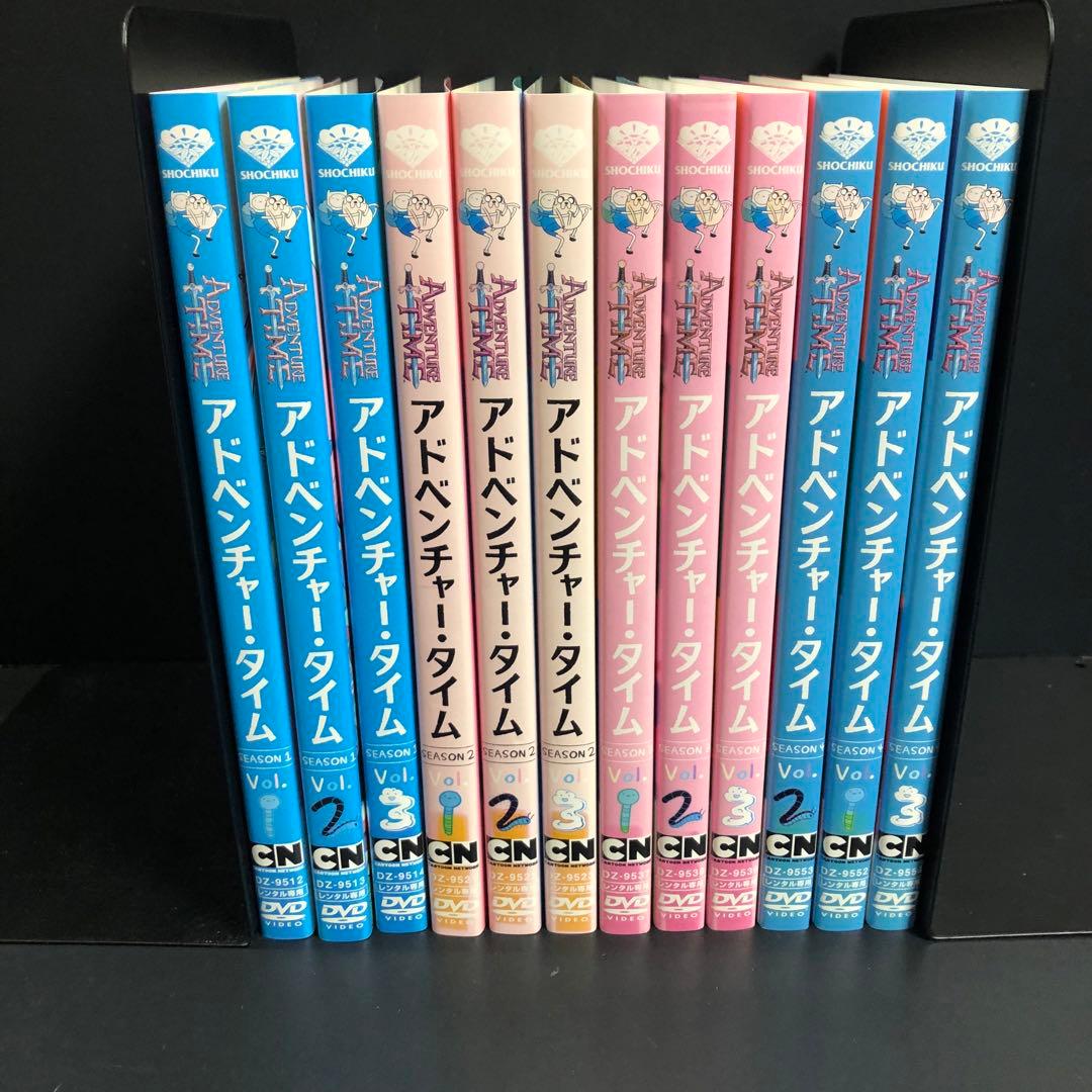 アドベンチャータイム season1~4 レンタルDVD アニメ 全巻