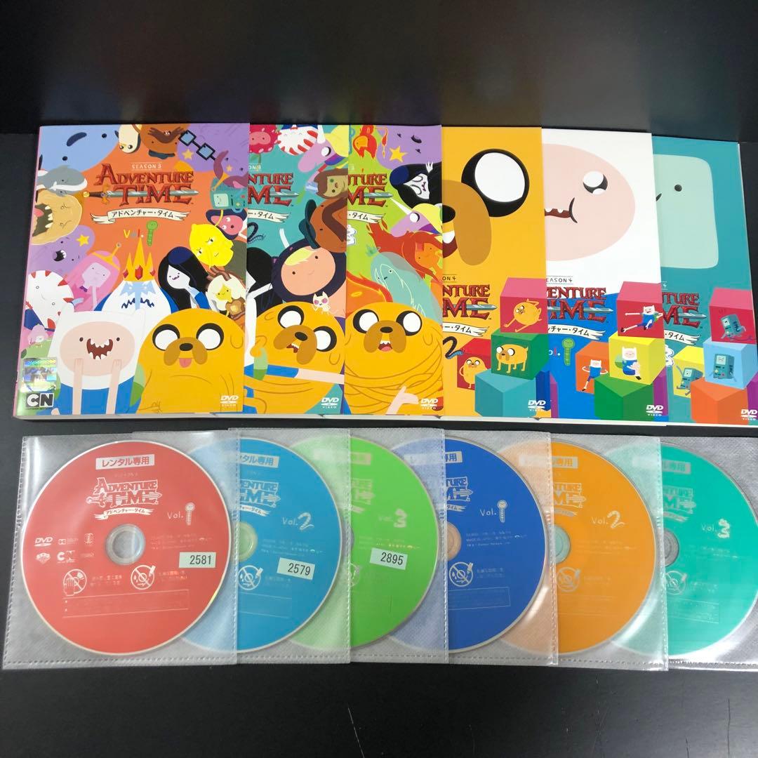 アドベンチャータイム season1~4 レンタルDVD アニメ 全巻