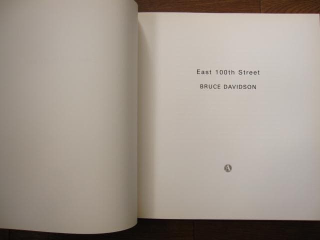 East 100th Street　Bruce Davidson