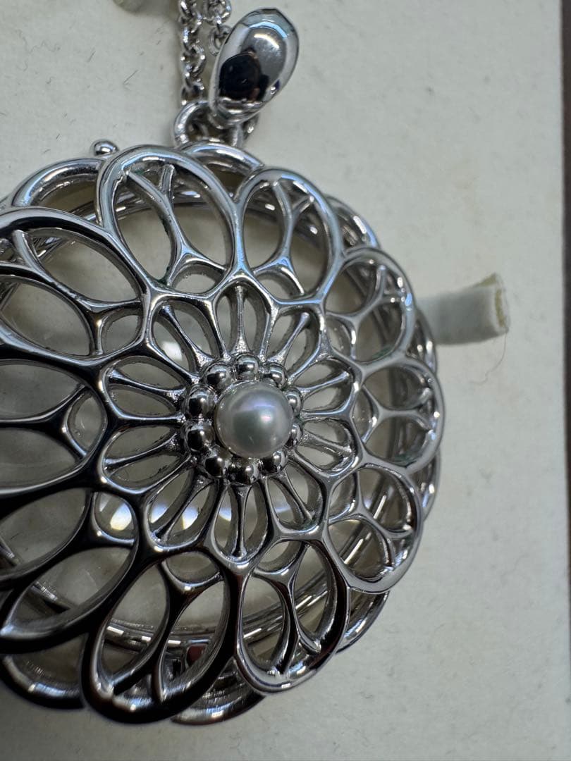 MIKIMOTO シルバー パールネックレス