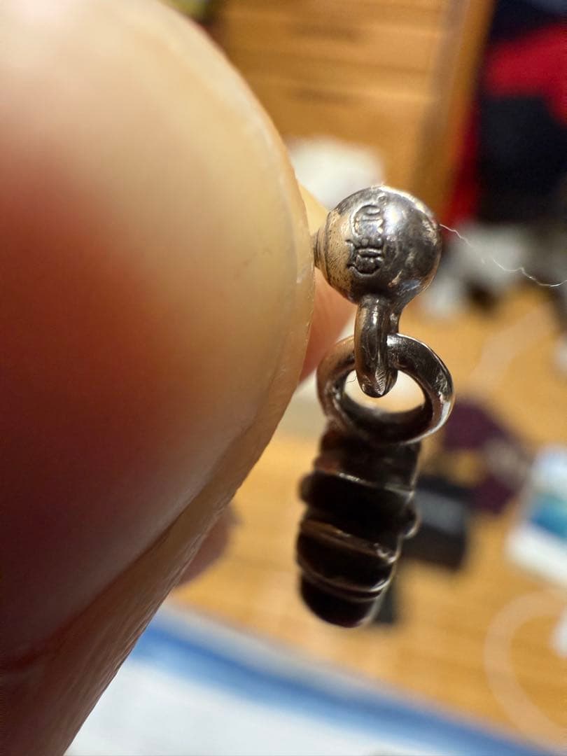 CHROME HEARTS クロスドロップピアス