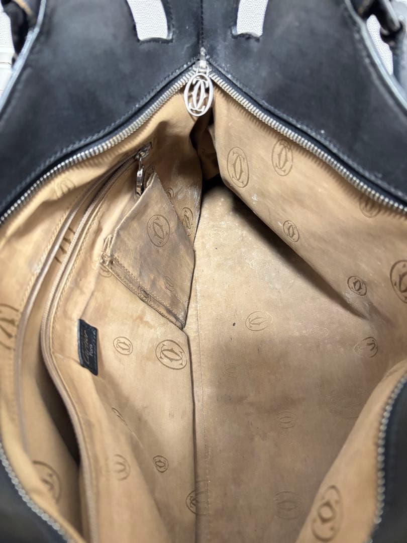 Cartier グレー トートバッグ