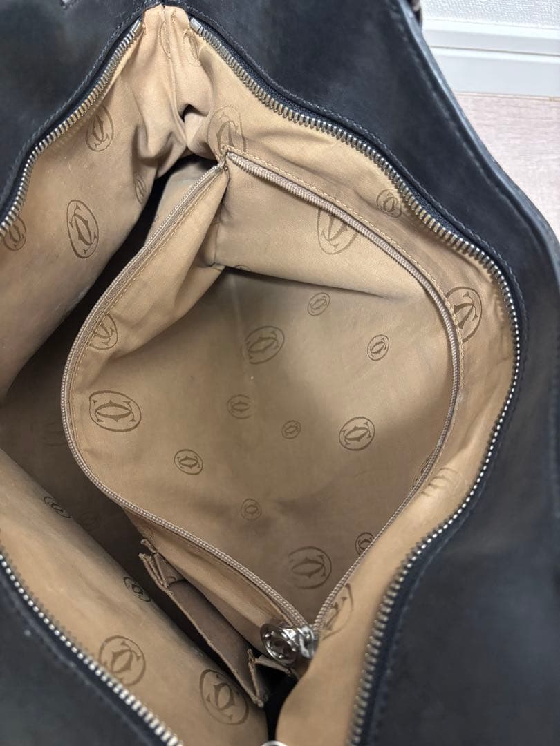 Cartier グレー トートバッグ