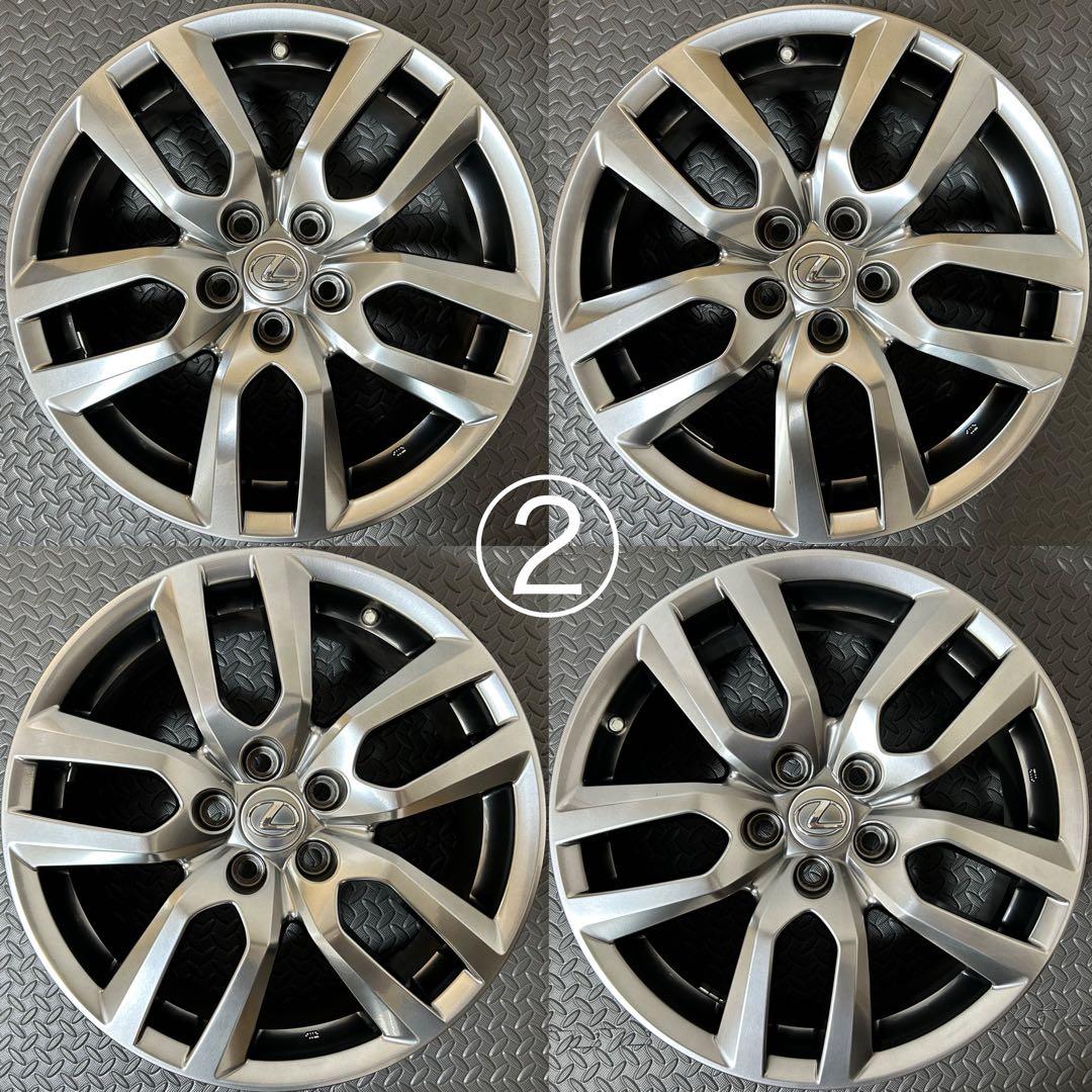 ② SALE! 程度良好 レクサス NX 純正 18インチ ホイール 4本セット