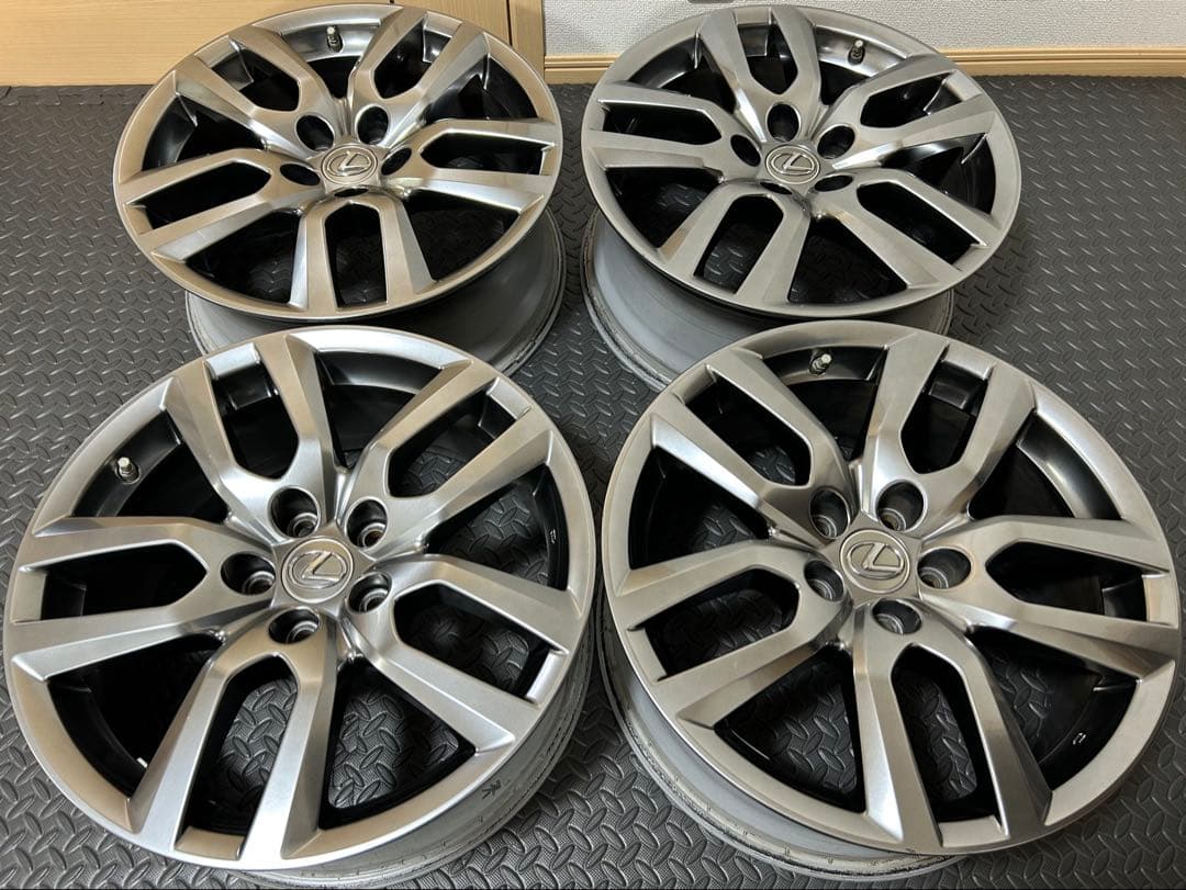 ② SALE! 程度良好 レクサス NX 純正 18インチ ホイール 4本セット