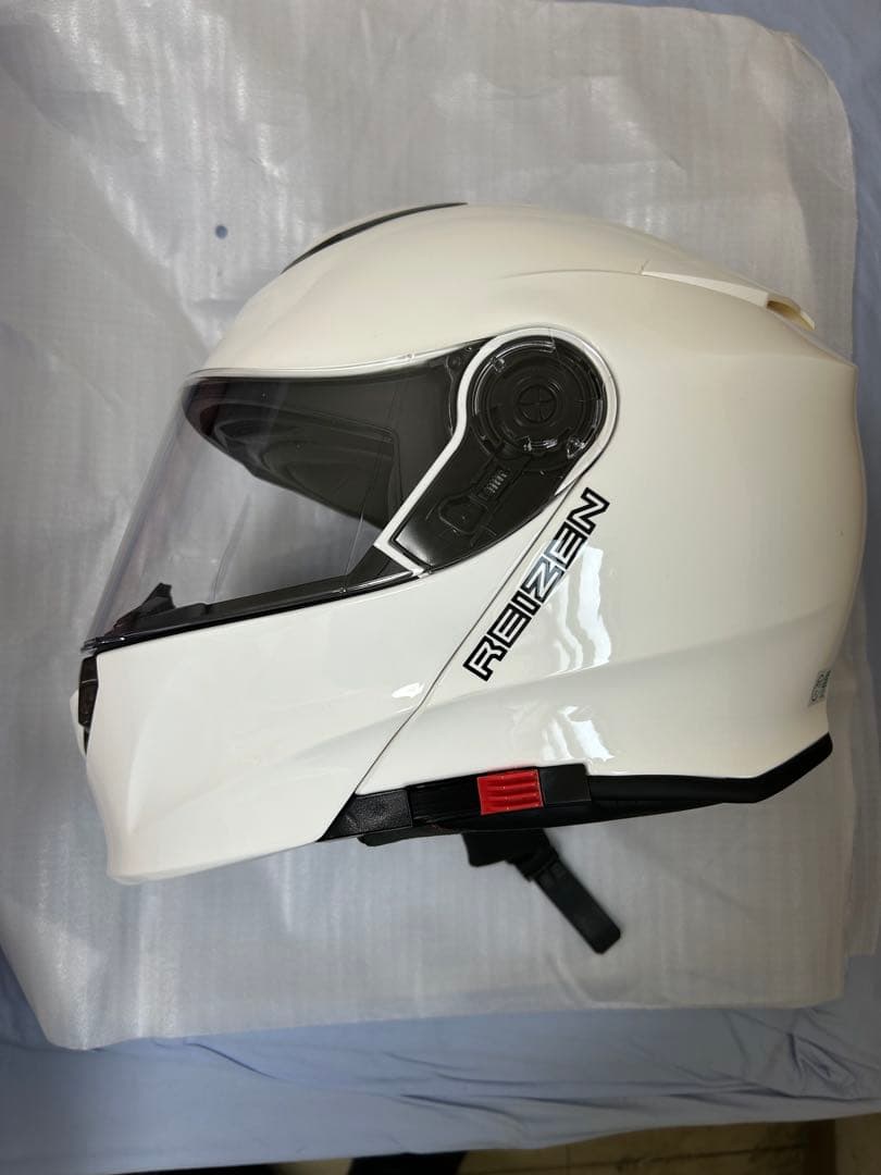 REIZEN ホワイト システムヘルメット 美品ですがジャンク