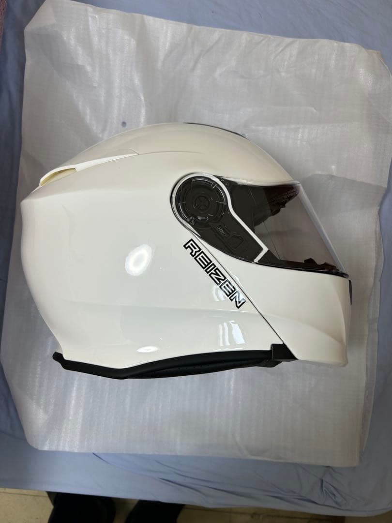 REIZEN ホワイト システムヘルメット 美品ですがジャンク
