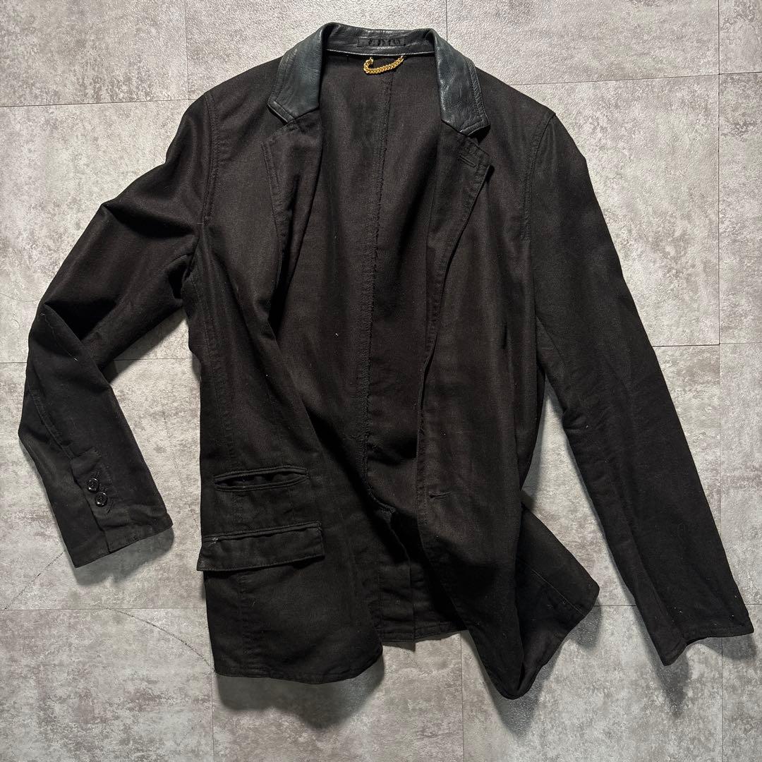 ジャケット・アウター 00sThe Viridi-anne cotton linen darkwear