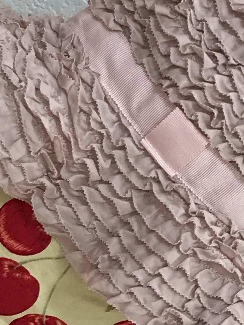 ★値下げ　未使用に近い　ワンダフルワールド　ピコフリル　帽子　ピンク