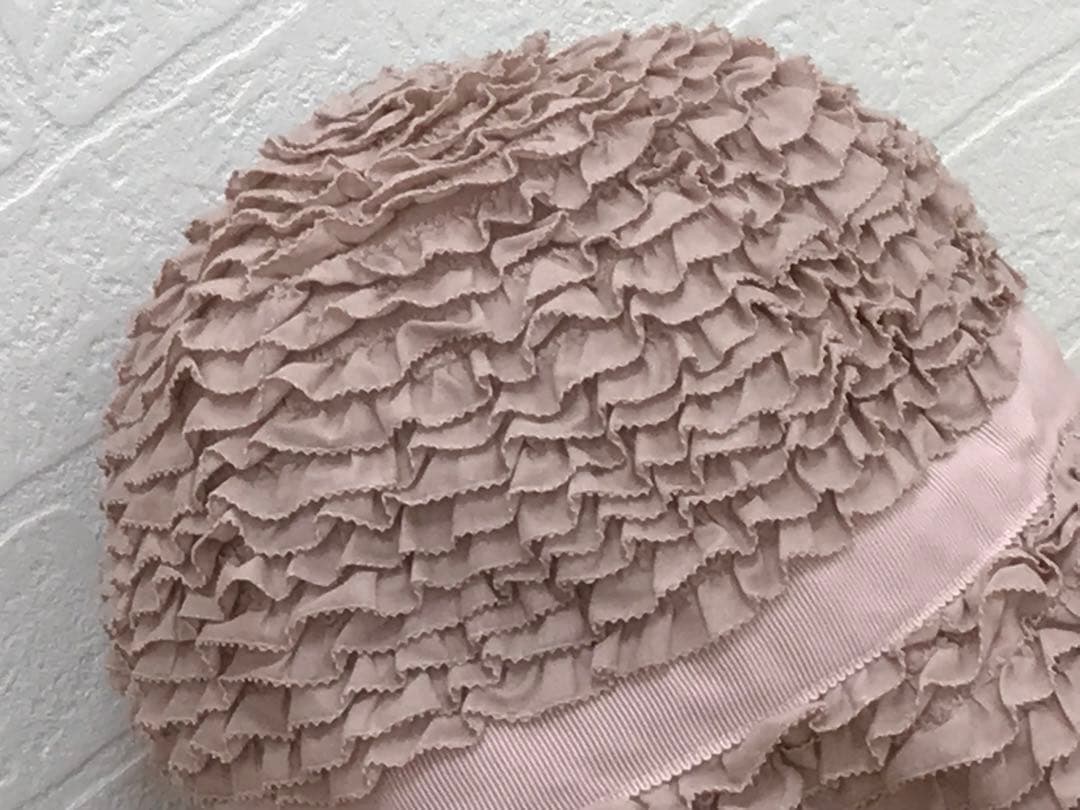 ★値下げ　未使用に近い　ワンダフルワールド　ピコフリル　帽子　ピンク