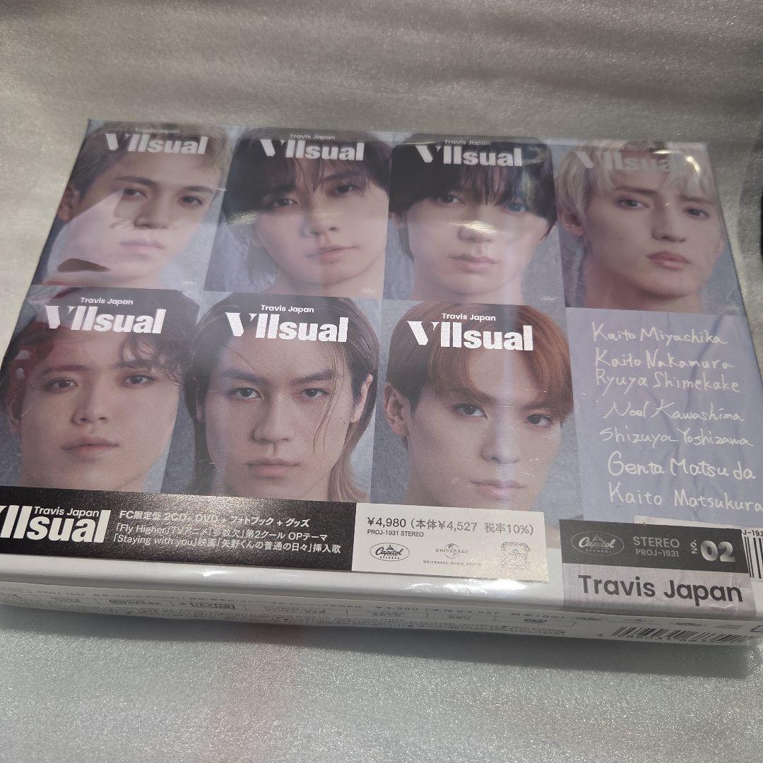 TravisJapan トラジャ VIIsual FC限定盤 DVD