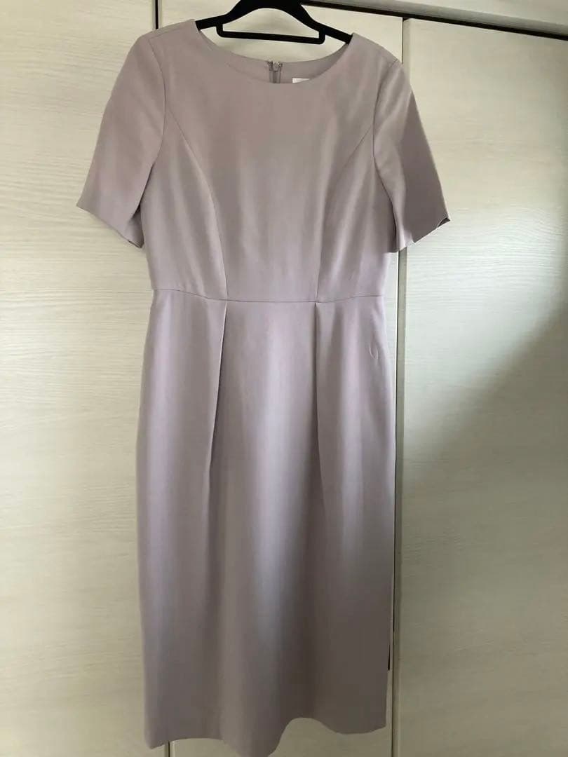 Flolia スーツノーカラージャケット&ワンピースセットアップ　Mサイズ