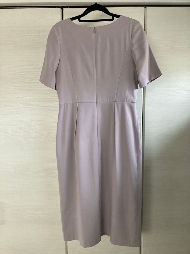 Flolia スーツノーカラージャケット&ワンピースセットアップ　Mサイズ