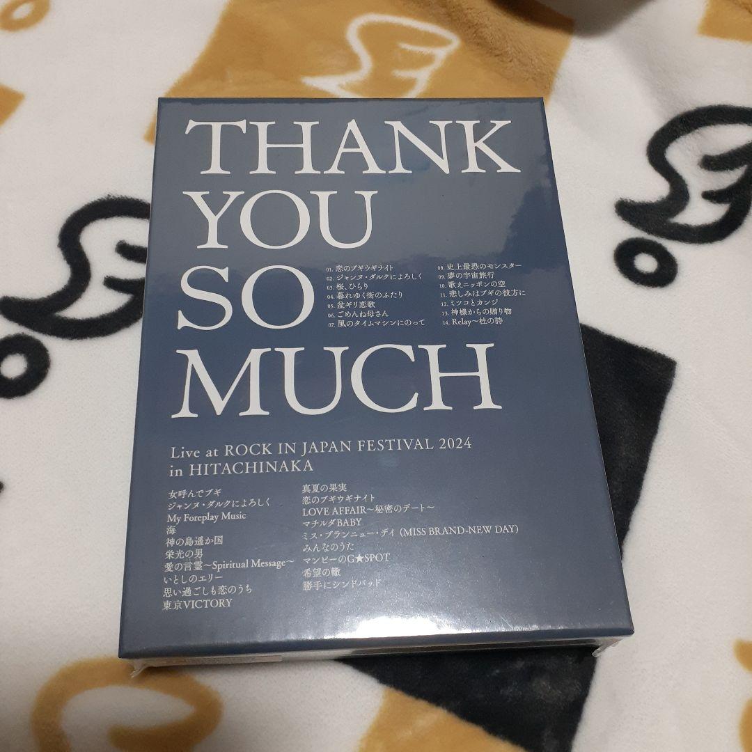 THANK YOU SO MUCH!! 限定盤ABluRayサザンオールスターズ