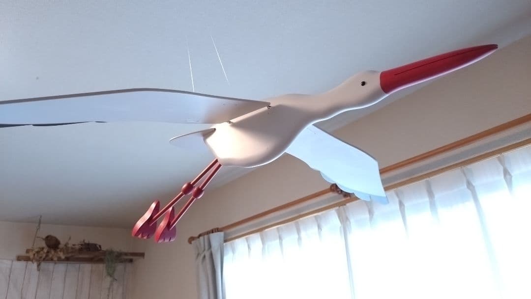 クレフト社　廃盤　コウノトリ モビール