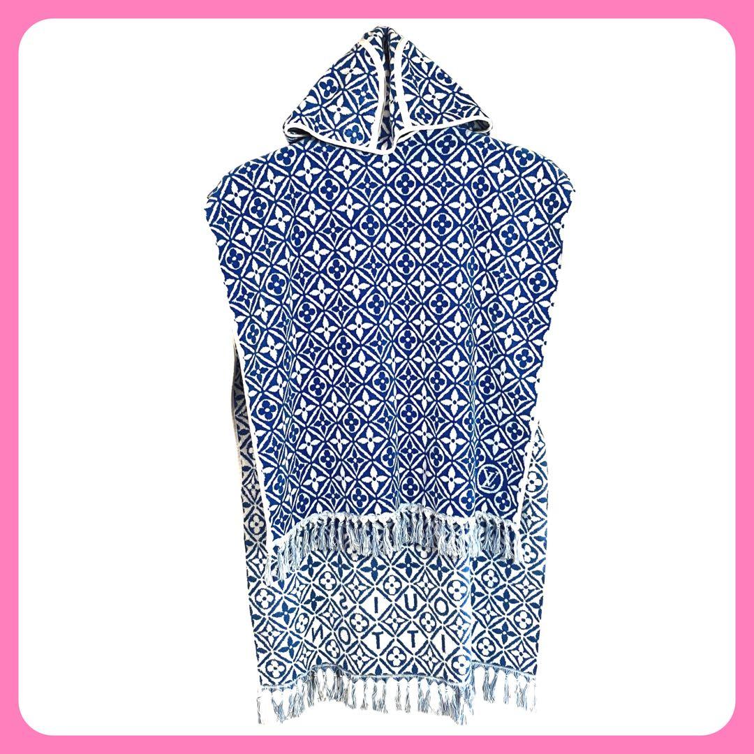 ルイヴィトン カープ プラージュ モノグラム フラワータイル タオル地 ビーチ