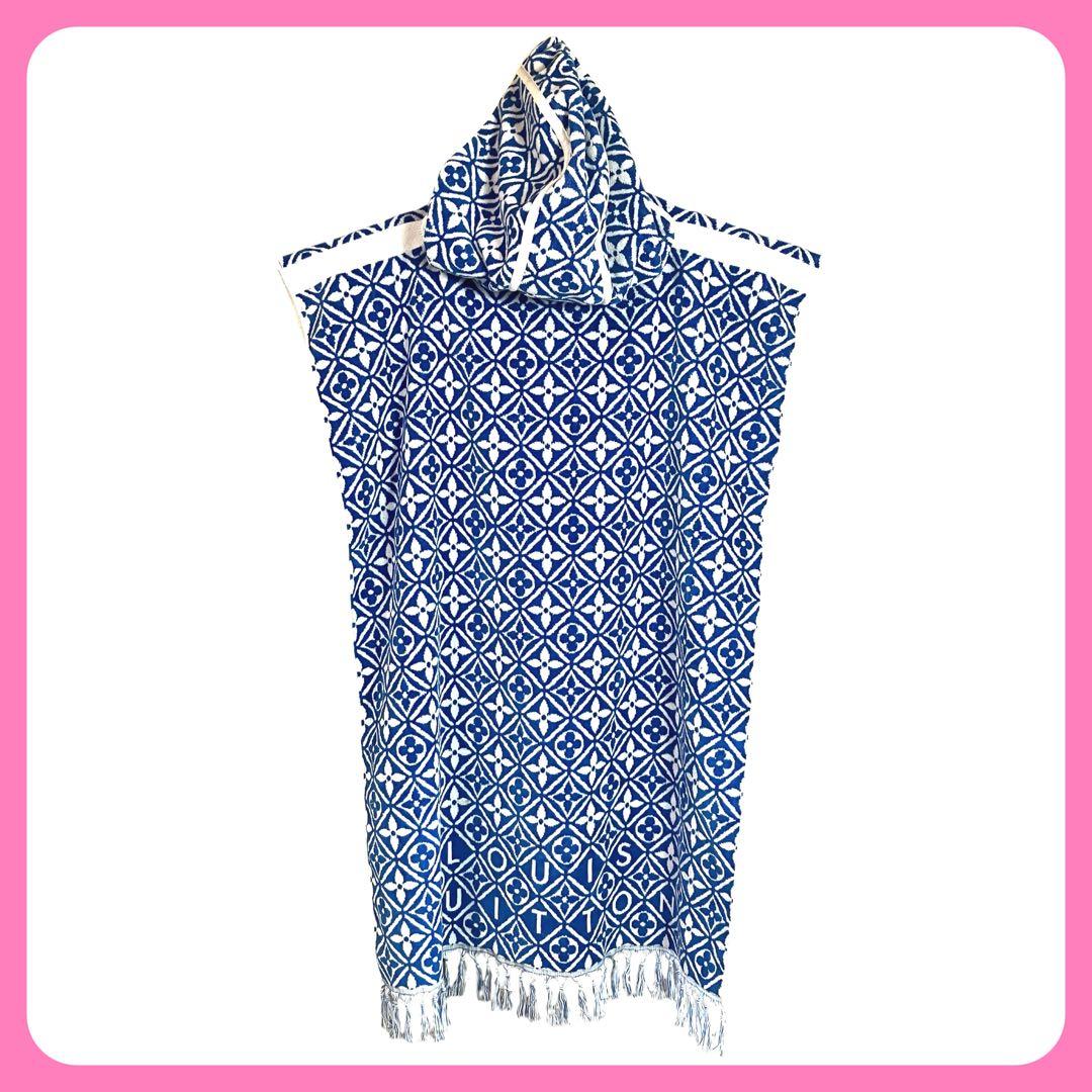 ルイヴィトン カープ プラージュ モノグラム フラワータイル タオル地 ビーチ