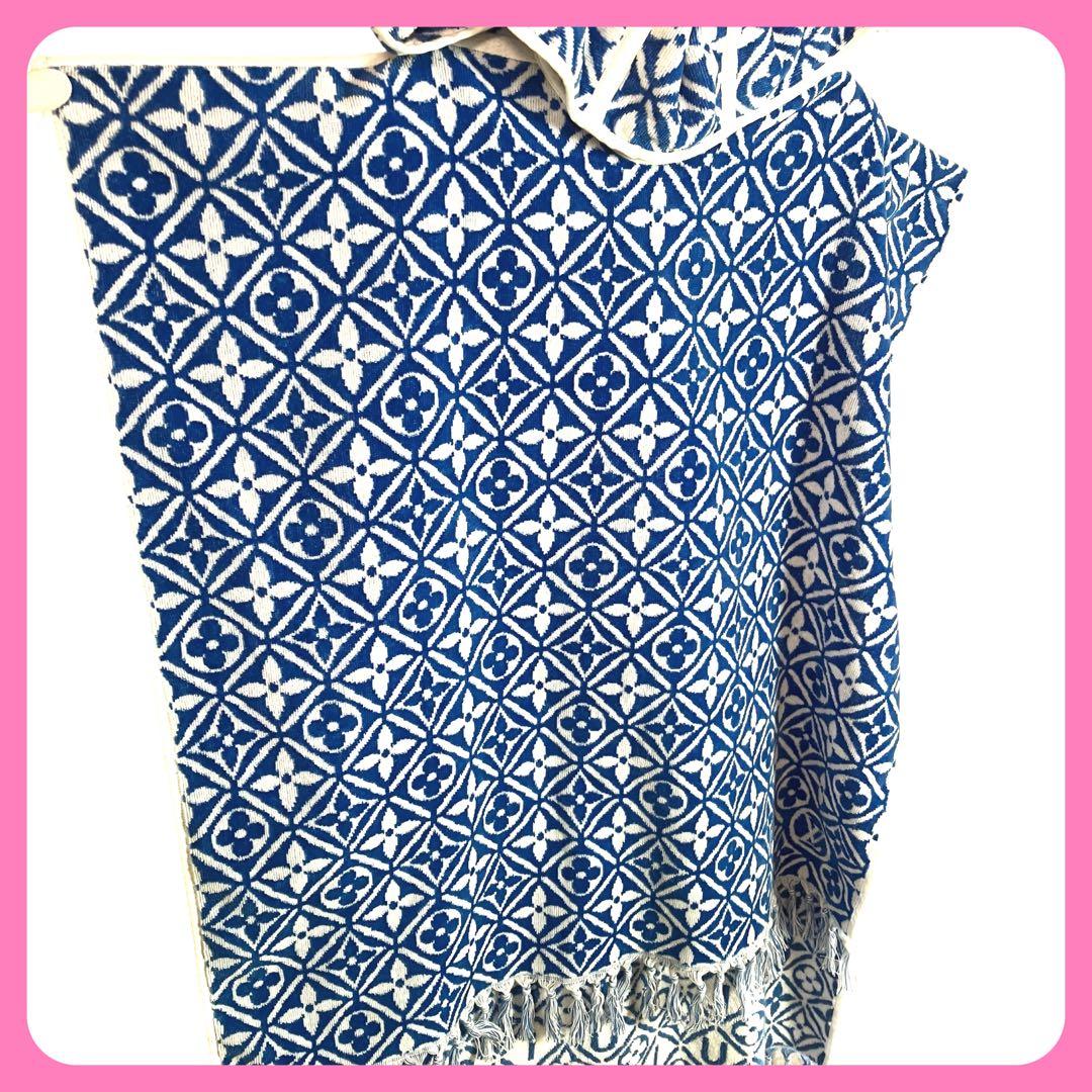 ルイヴィトン カープ プラージュ モノグラム フラワータイル タオル地 ビーチ