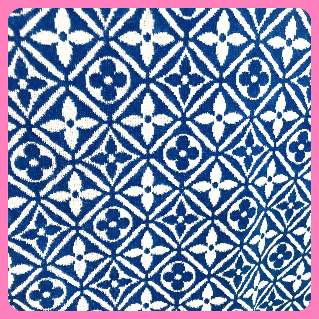 ルイヴィトン カープ プラージュ モノグラム フラワータイル タオル地 ビーチ