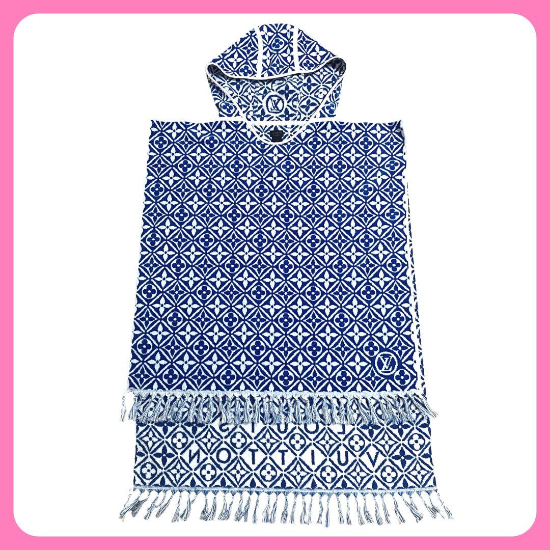 ルイヴィトン カープ プラージュ モノグラム フラワータイル タオル地 ビーチ