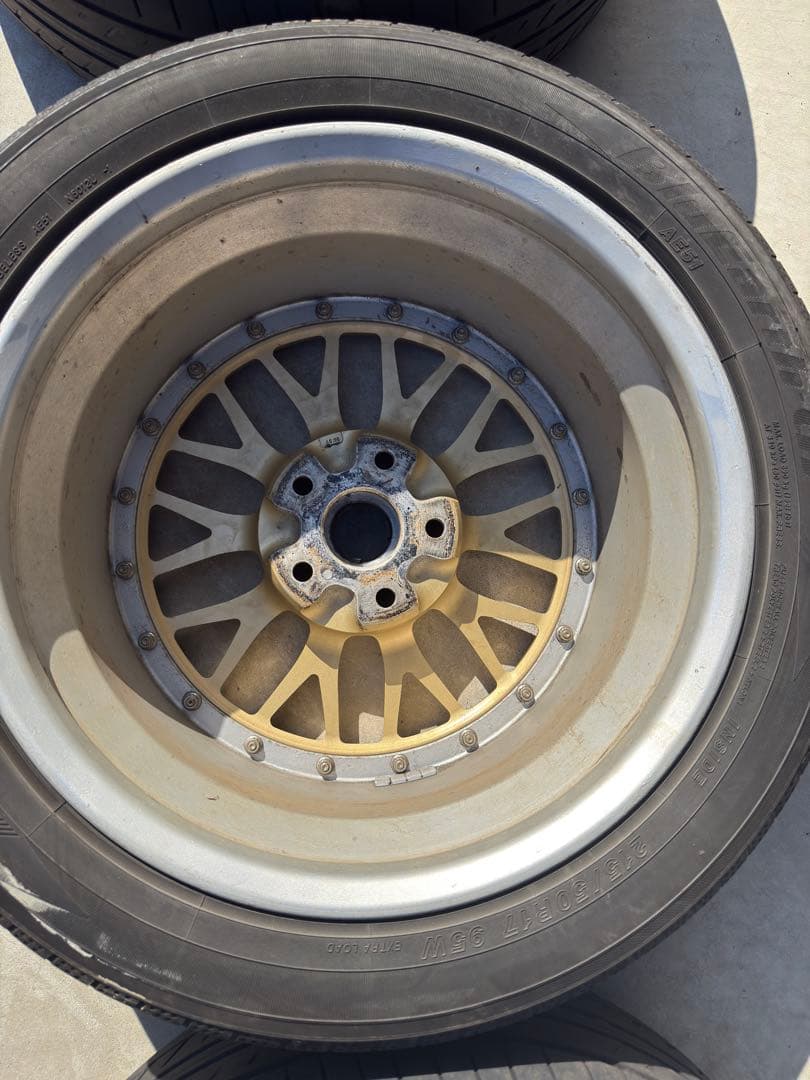 shin　BBS LM 067 ゴールド①