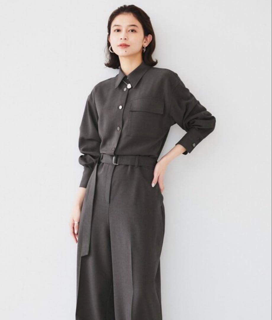 UNTITLED オールインワン グレー M