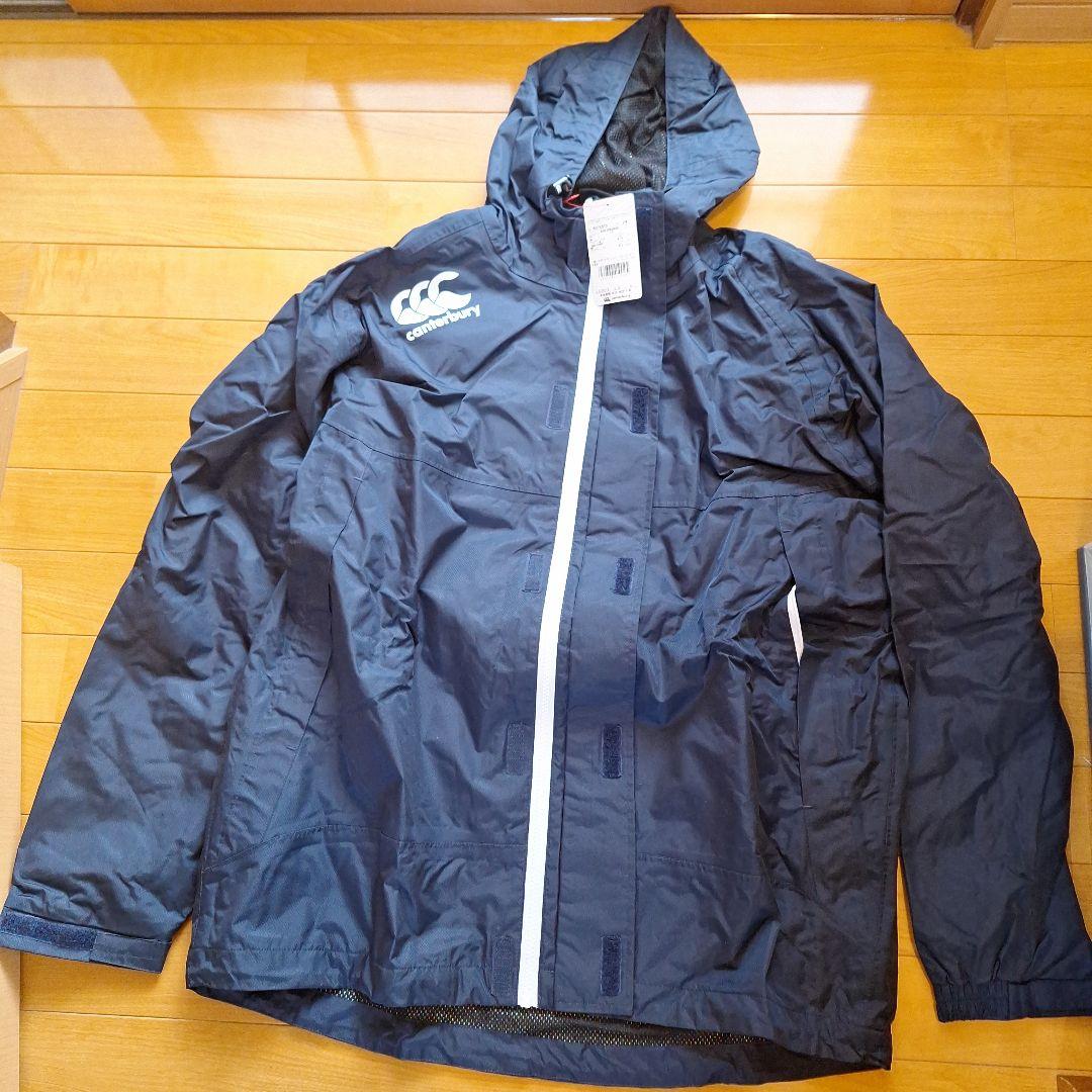 カンタベリー【新品未使用】レインブレーカー RG76513 ネイビー サイズXL