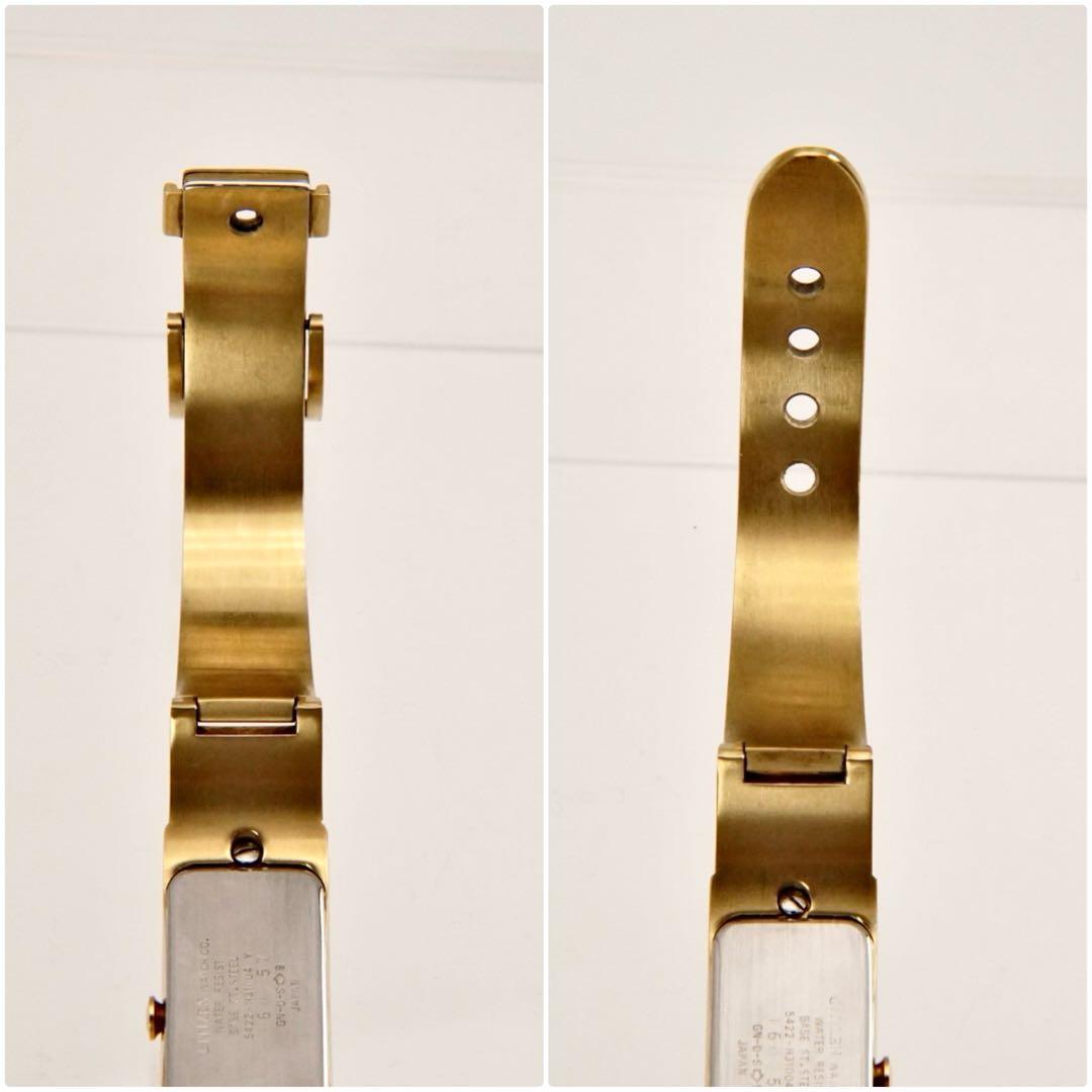 【新品電池】希少　シチズン　クロスシー　バングルタイプ　ゴールド　 腕時計