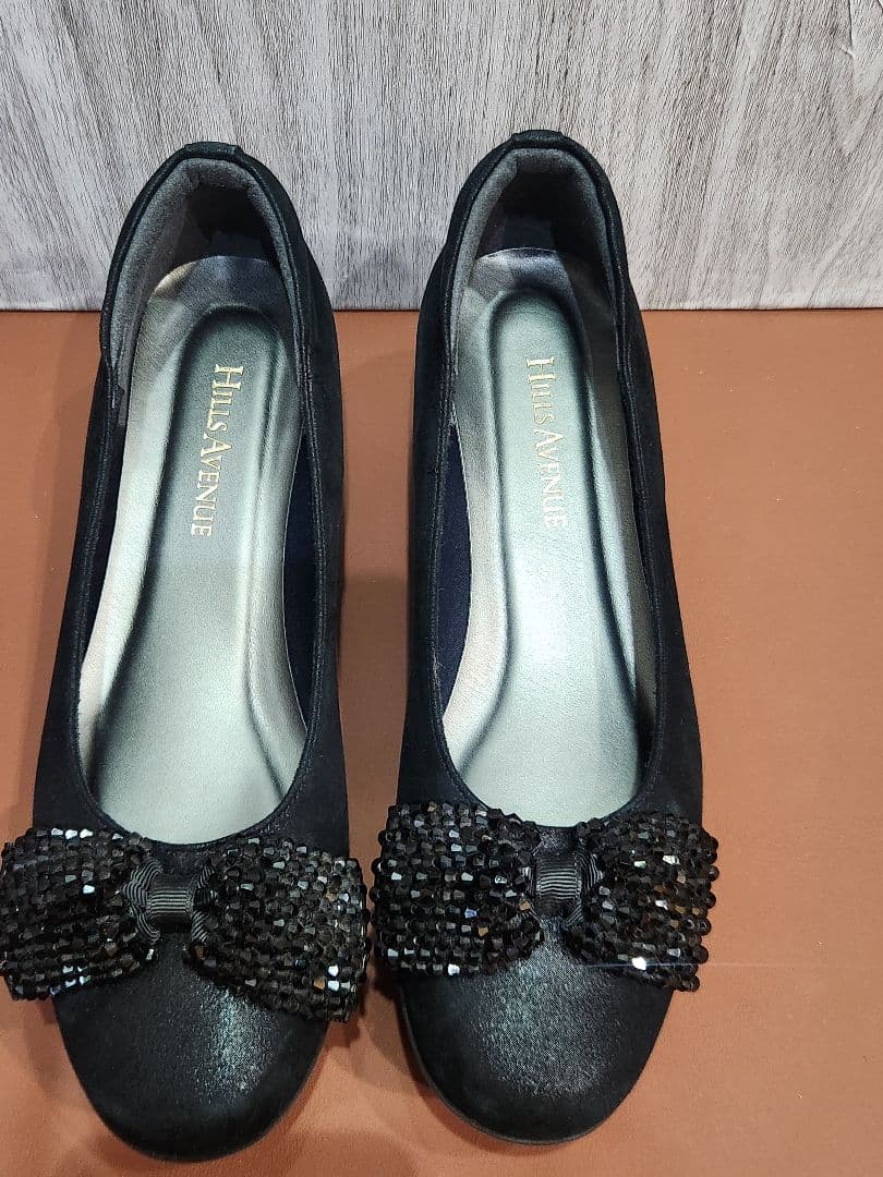 HILLS AVENUE【美品】ヒルズアベニュー　22.5cm ウェッジヒール