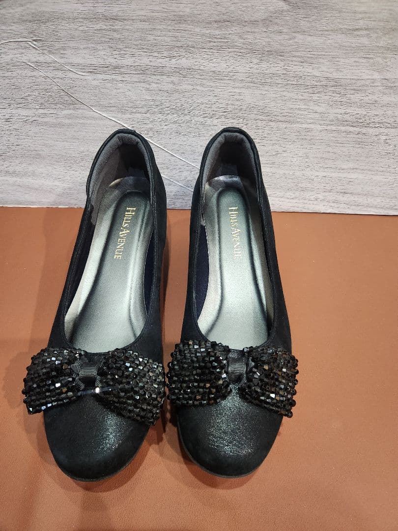 HILLS AVENUE【美品】ヒルズアベニュー　22.5cm ウェッジヒール