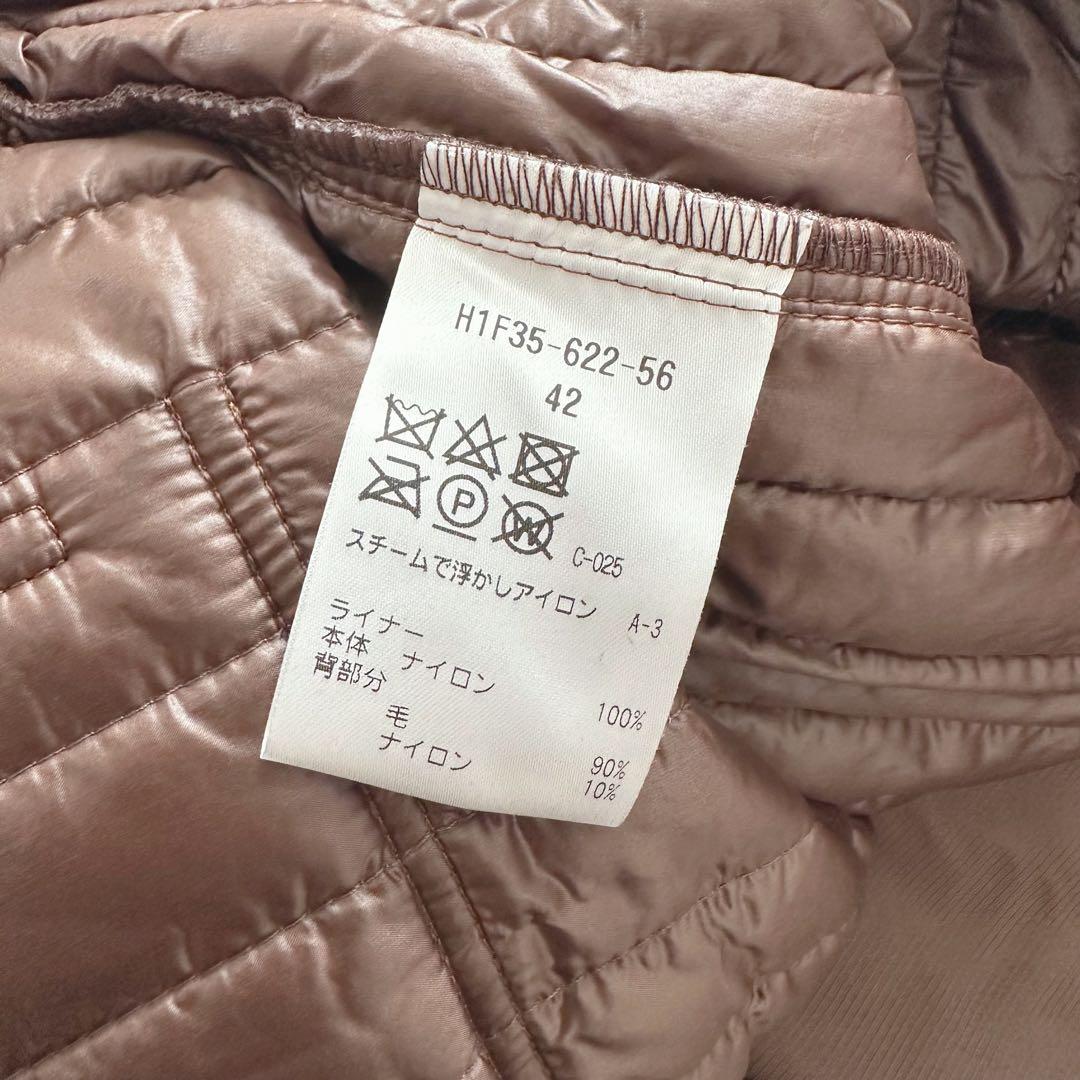 マッキントッシュフィロソフィー　トロッター　ジャケット　ライナー付き　茶　XL