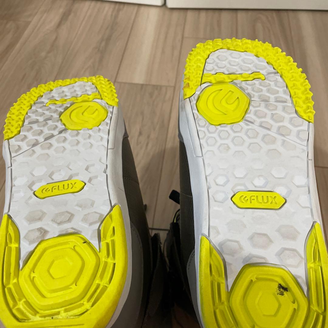 FLUX スノーボードブーツ グレー/イエロー