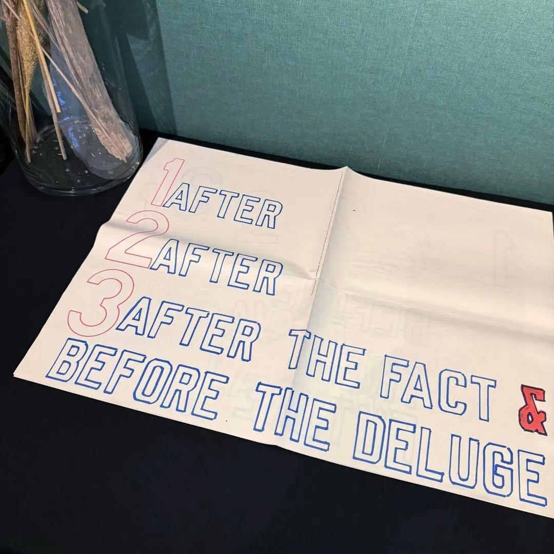 1998年発行美品LawrenceWeinerアート新聞ポスターAgnès b.