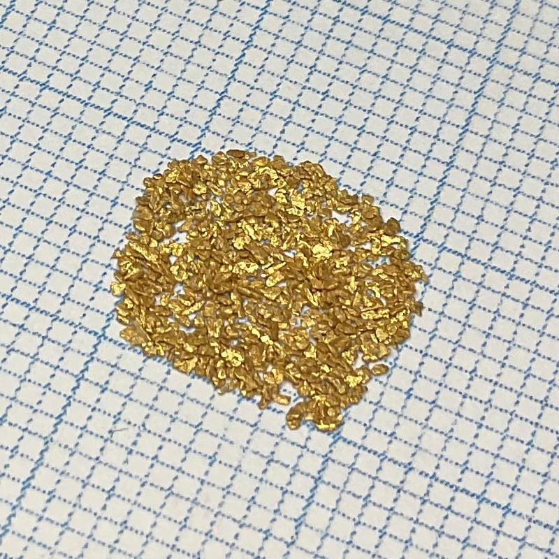 コ*ん様 ★砂金★北海道新十津川町　総富地川産★ 0.216g