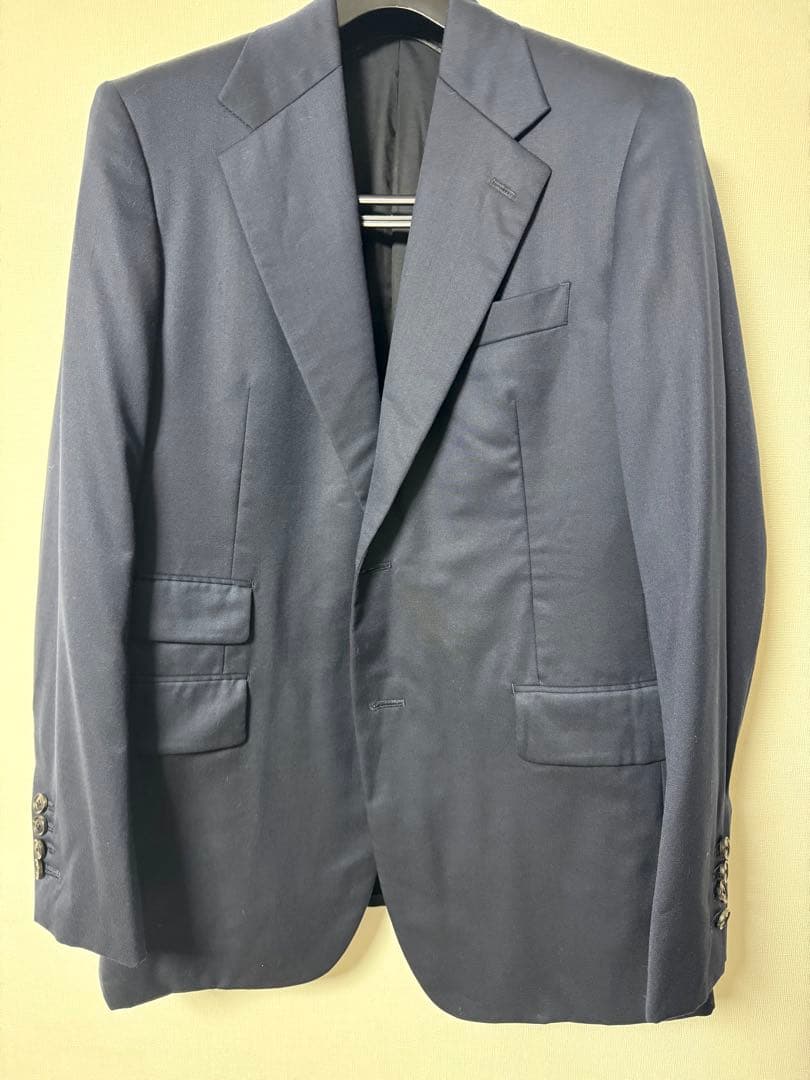 cantate カンタータ shiki スーツ セットアップ 20AW 紺 46