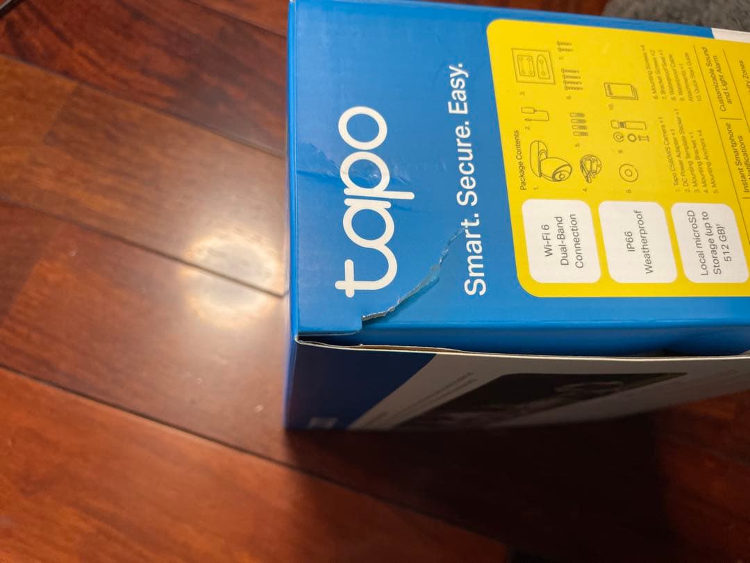 Tapo C560WS 4K防犯カメラ AI 人検知　tp-link